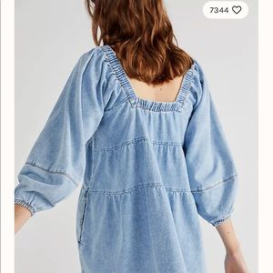 Free people denim dress